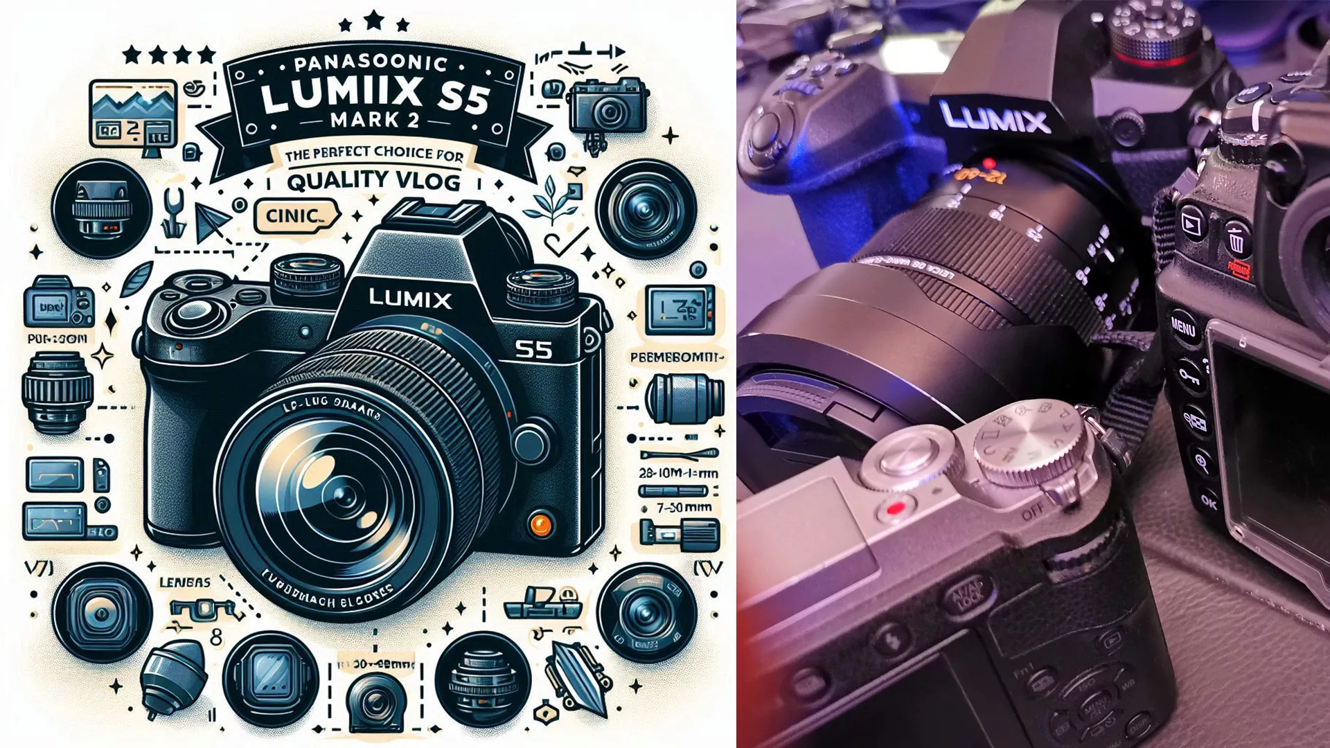 Panasonic Lumix S5 Mark 2 : Le Choix Parfait pour un Vlog de Qualité